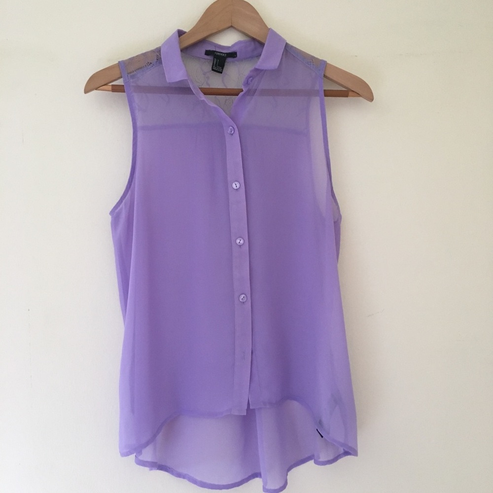 Lavender Blouse